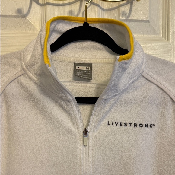 Nike Women's Fleece “LIVESTRONG” Fleece Zip Up Sweater/Jacket - Picture 3 of 12